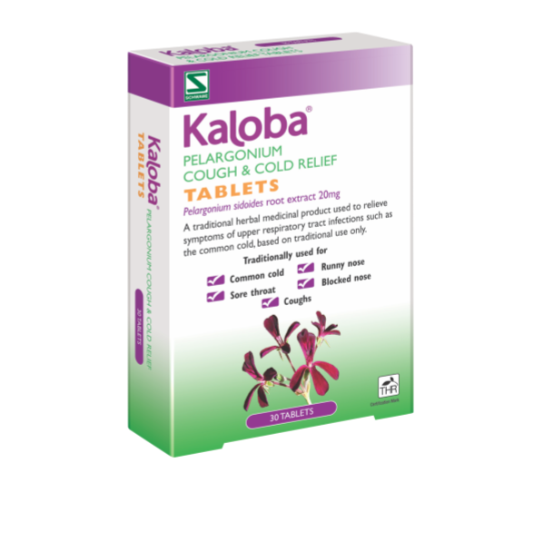 Kaloba Pelargonium Cough & Cold Relief Tablets