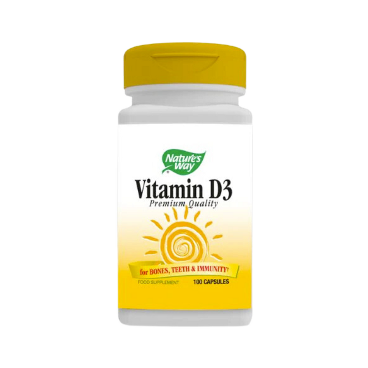 Vitamin D3 10µg  - 100 capsules
