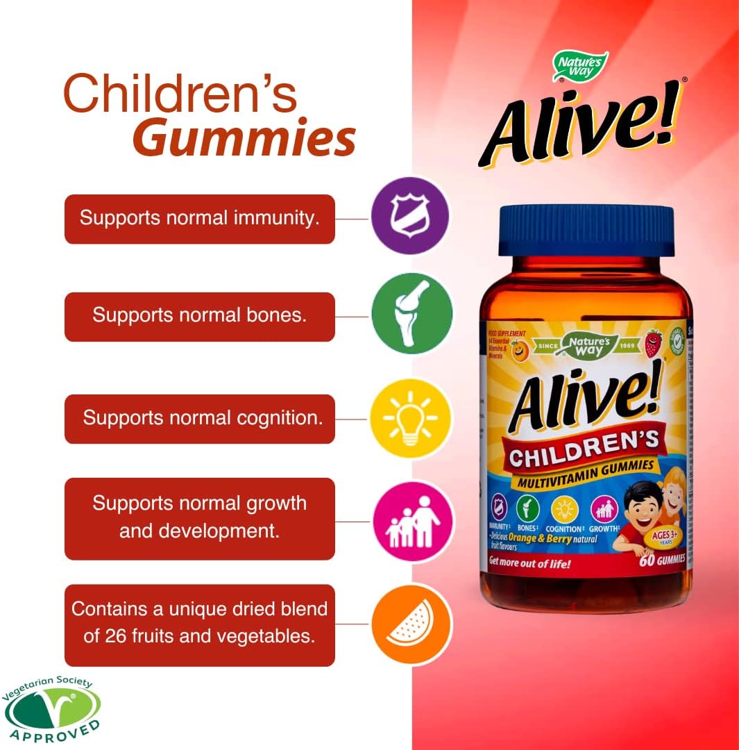 Alive! Children’s Multivitamin Gummies