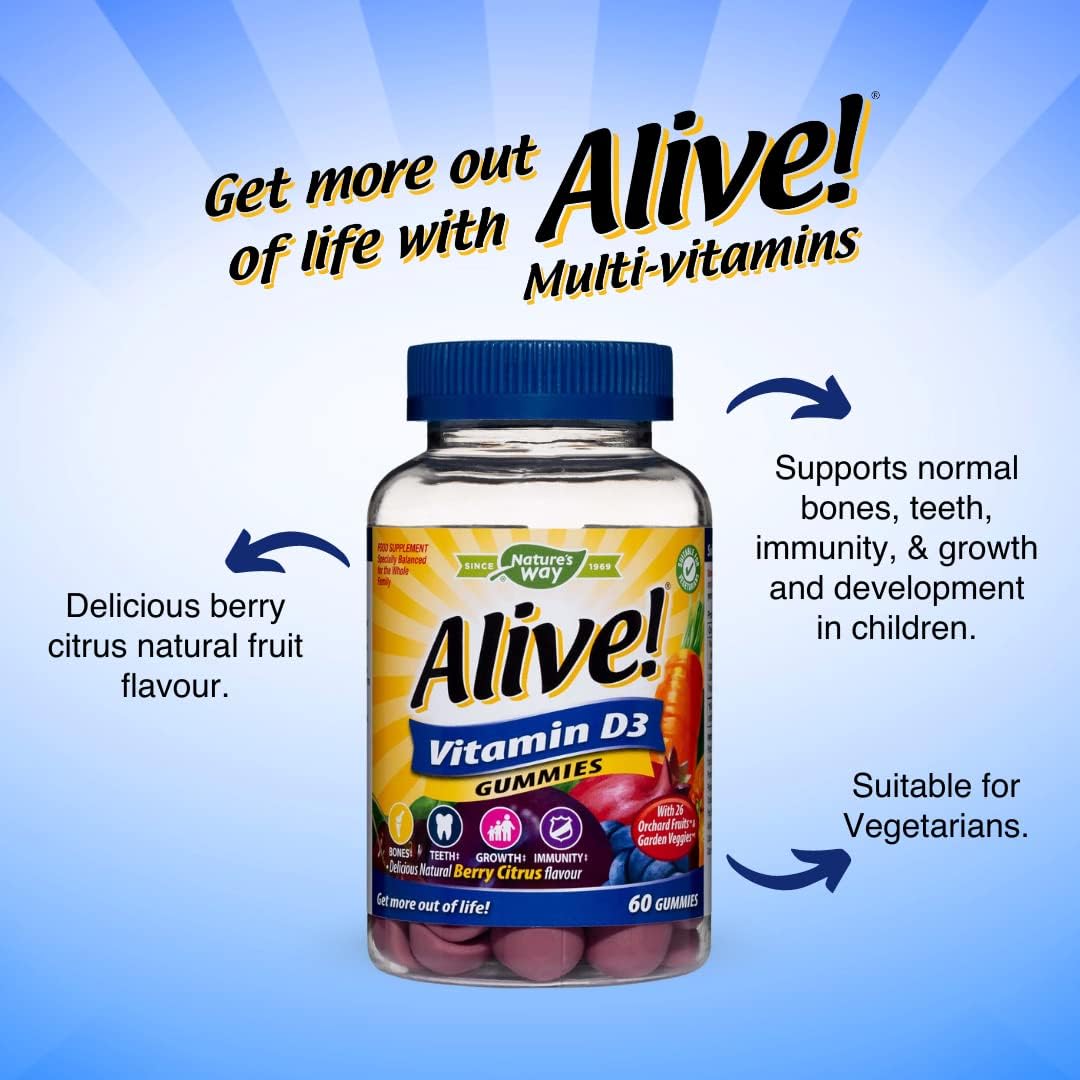 Alive! Vitamin D3 Gummmies