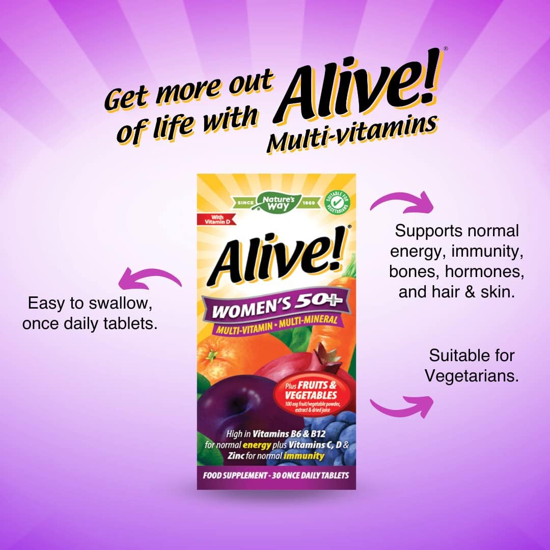 Alive! Women's 50+ Multi-Vitamin and Minerals