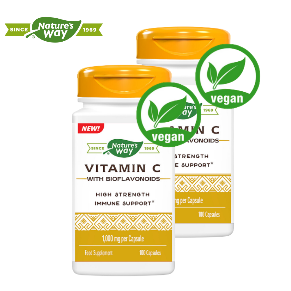 Vitamin C High Strength 1,000mg with Bioflavonoids – 100 capsules